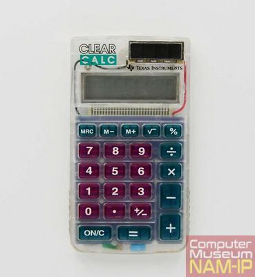 Calculatrice solaire Clear Calc 